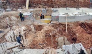 Obras de ampliación del hotel Hipotels Mediterráneo Club en Sa Coma (Mallorca).
