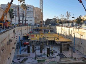 Dewatering en un edificio de viviendas de FCC en Valencia