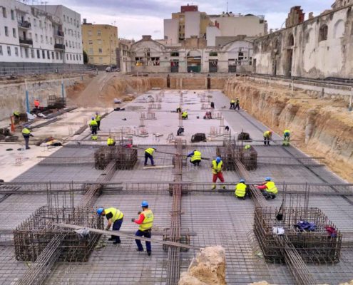 Edificio comercial para supermercado en Melilla