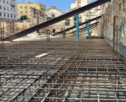 Edificio comercial para supermercado en Melilla