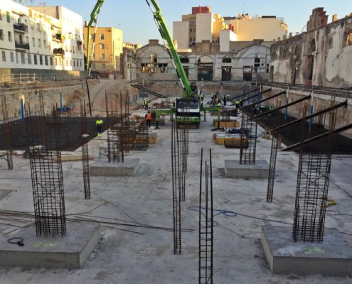 Edificio comercial para supermercado en Melilla