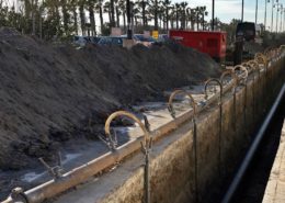 Renovación de colectores arteriales en el barrio del Cabanyal.