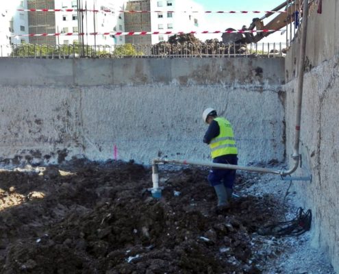 Construcción de un edificio de viviendas en Estepona por Ñarupark