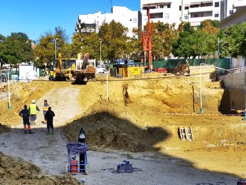 Construcción de un edificio de viviendas en Huelva por Sacyr Infraestructuras