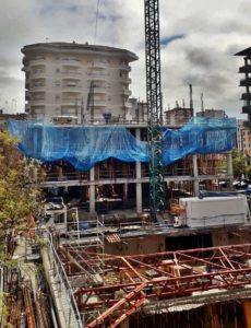Construcción de un edificio de viviendas en Huelva por Sacyr Infraestructuras