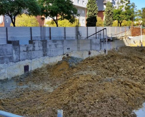 Construcción de un edificio de viviendas en Huelva por Sacyr Infraestructuras