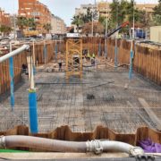 Dewatering con un sistema de bombeo superficial en el Puerto de Sagunto