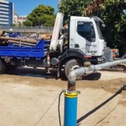 Pumping Test en la reforma del Club de Mar de Palma de Mallorca.