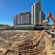 Dewatering Mixto en las obras de un edificio de viviendas en Valencia.