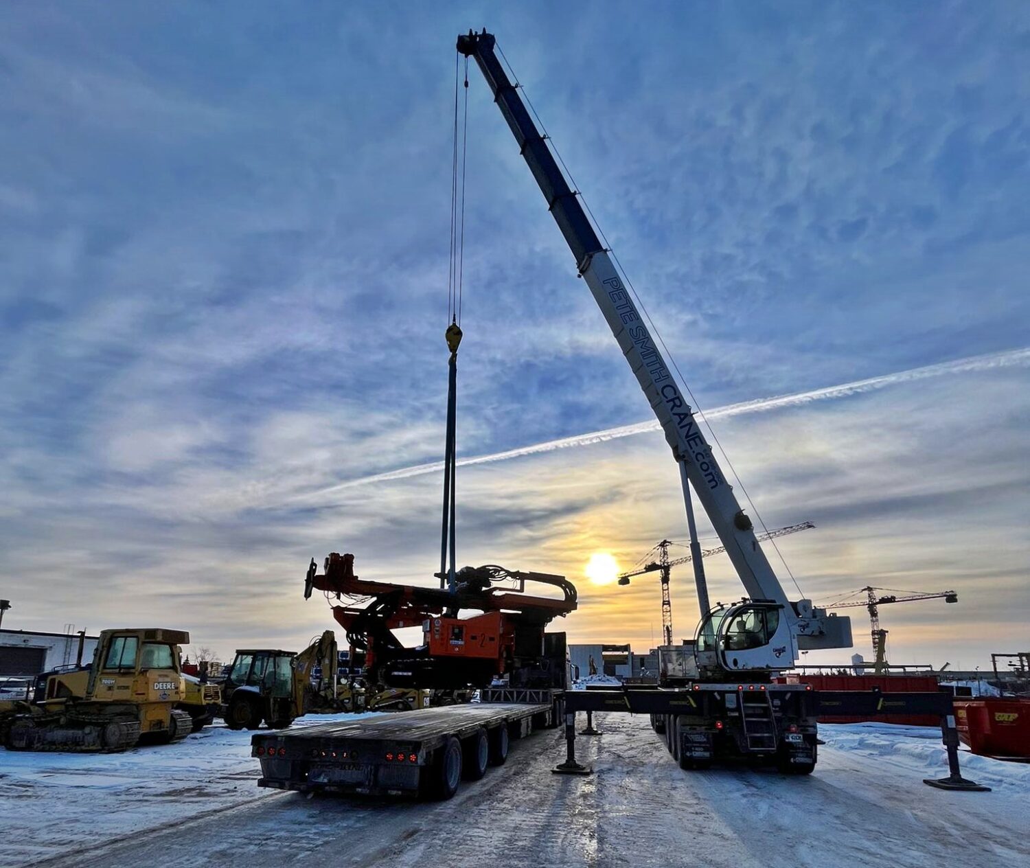 Traslado de maquinaria para Dewatering a Canadá