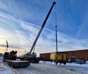 Traslado de maquinaria para Dewatering a Canadá