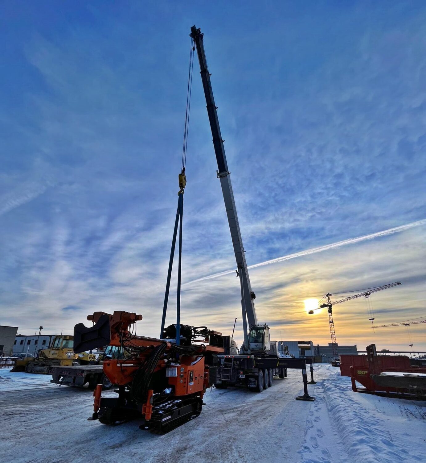 Traslado de maquinaria para Dewatering a Canadá