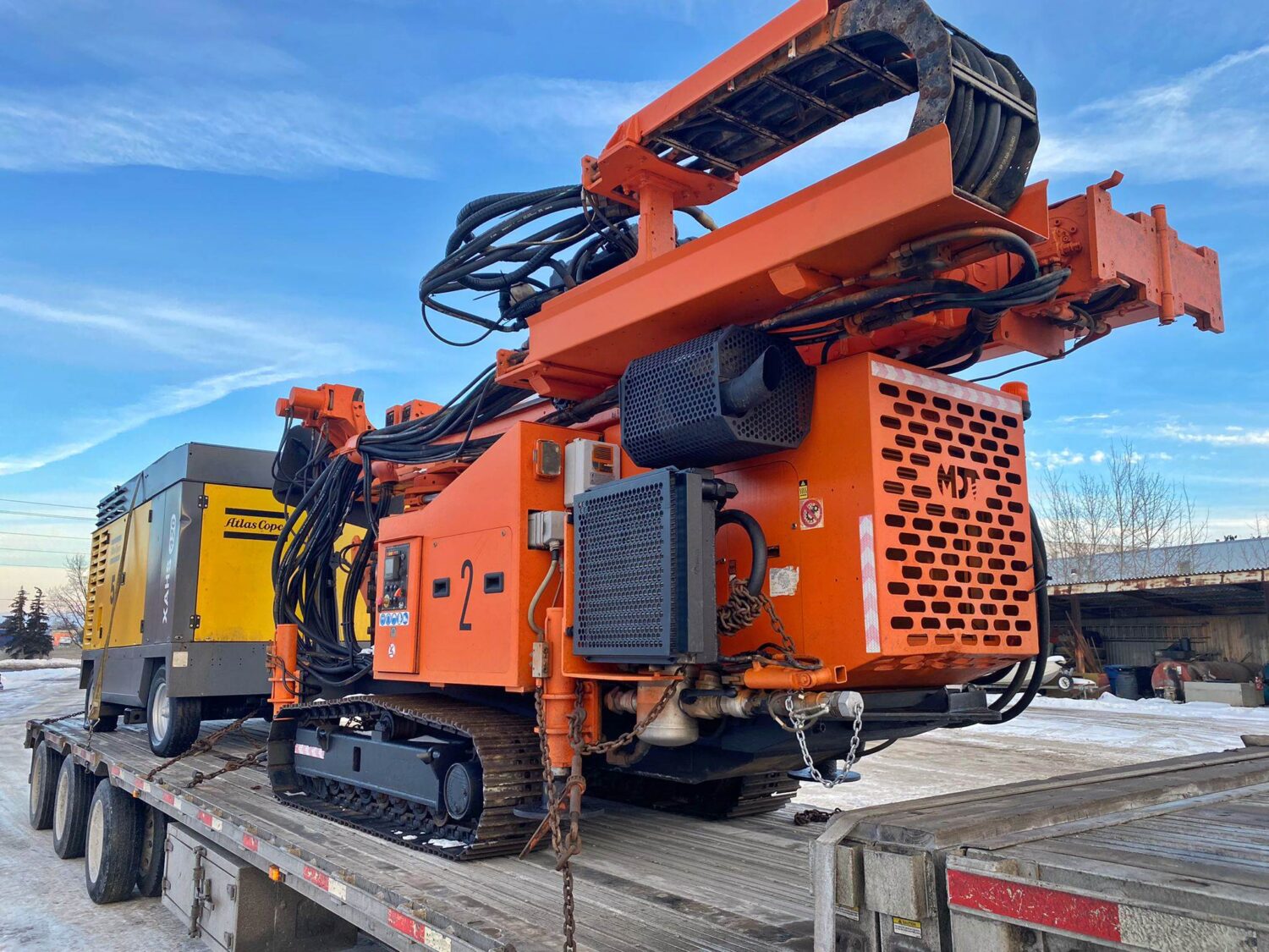 Traslado de maquinaria para Dewatering a Canadá