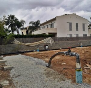 Dewatering en una promoción de viviendas en Palma de Mallorca