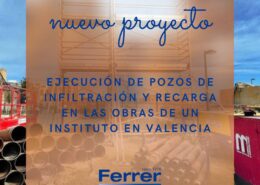 Obras en un instituto en Valencia.