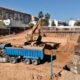 Obras en un instituto de Valencia mediante pozos de infiltración