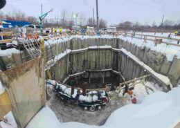 Dewatering in Canada. Wastewater Pumping Station in Orillia.